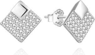 Produktbild Agato Stylish silver earrings with zircons AGUP3493