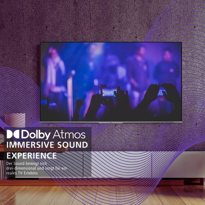 Actual product image JVC LT-50VUQ3455 LED-TV UHD QLED TIVO (50", QLED, 4K, 2024)
