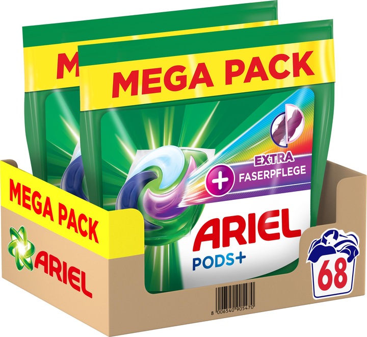 Immagine prodotto Ariel Tutto in uno (68 Cicli di lavaggio, Baccelli)