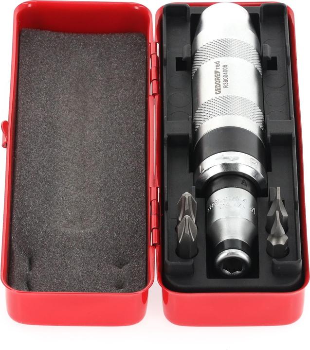 Actual product image Gedore Red red R38004006 Screwdriver set 1/2 +Bits 6 pieces