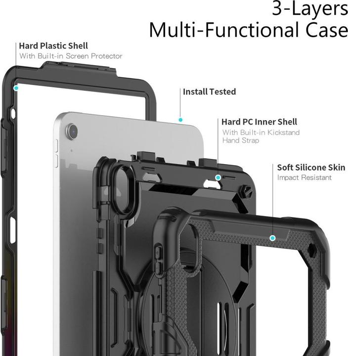 Produktbild Ueli Express iPad 10.9 Zoll 2022 Outdoor Extreme Schutzhülle (iPad 2025 (11. Gen), iPad 2022 (10. Gen))