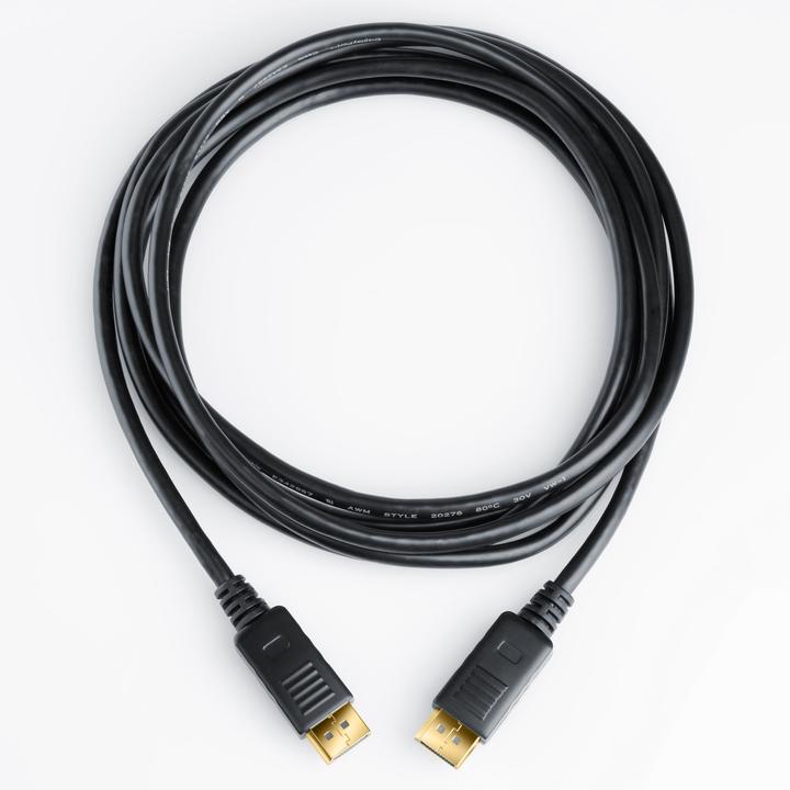Image du produit CSL Câble DisplayPort 4k 60Hz Ultra HD - DisplayPort 1.2 vers DisplayPort 4K 1.2 y compris la (1 m, DisplayPort, 1.3)