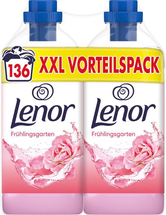 Lenor Frühlingsgarten (136 Cicli di lavaggio, Detergente liquido)
