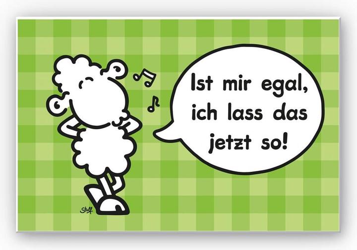 Actual product image Sheepworld Word heroes Never mind (40 x 60 cm)