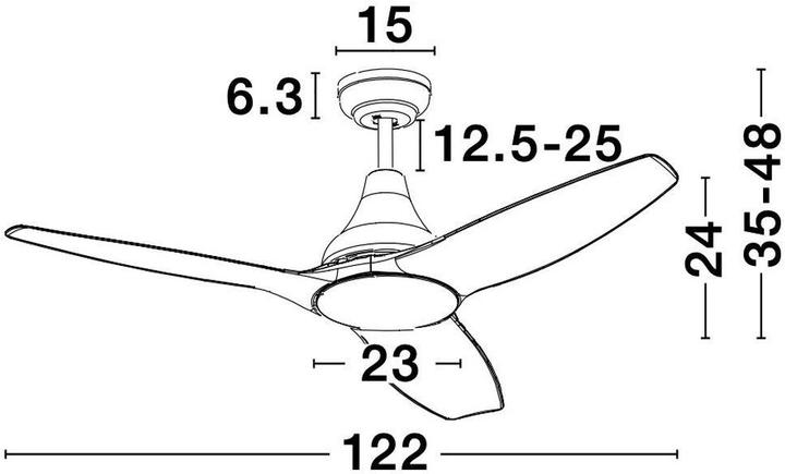 Actual product image Nova Luce Samoa