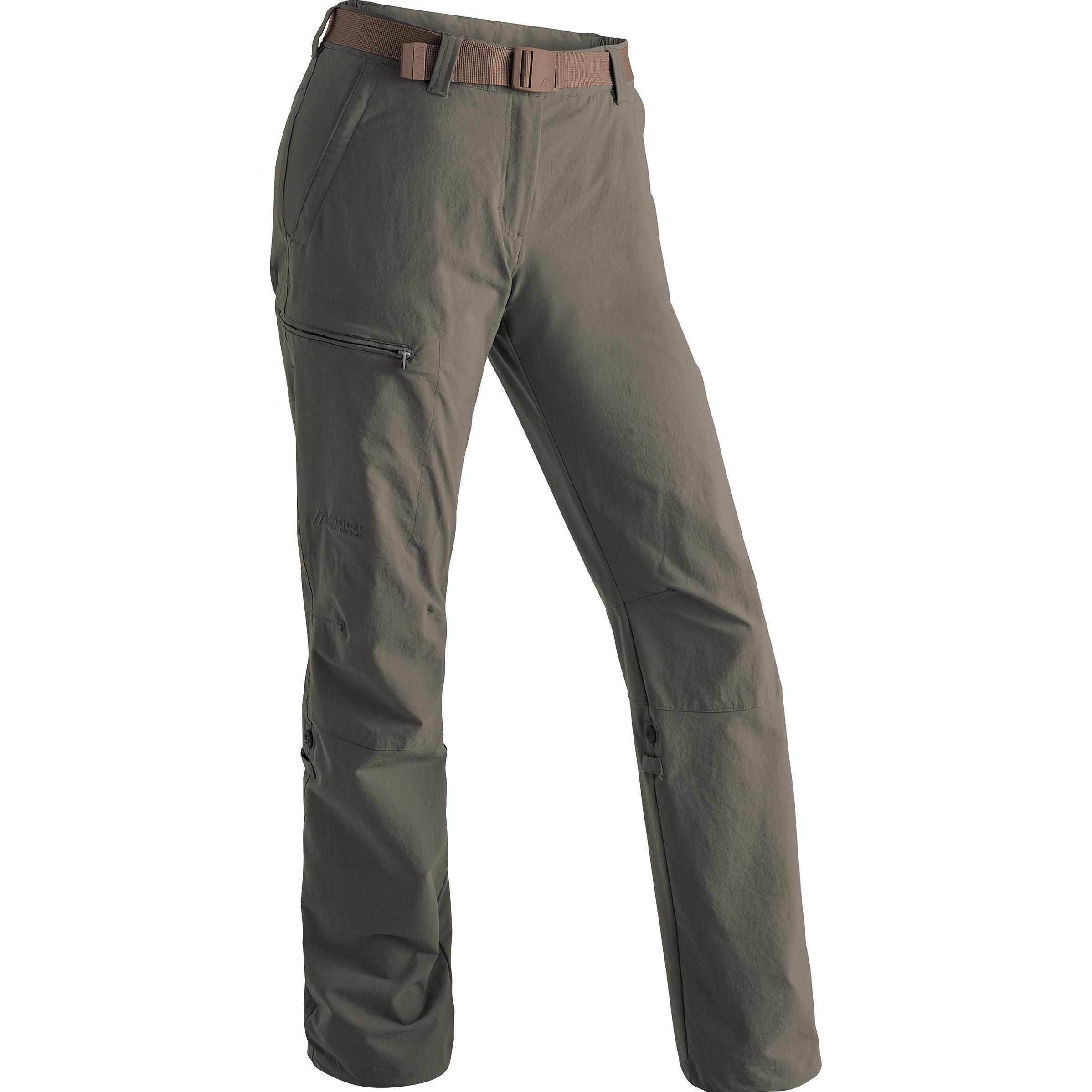 Maier Sports, Damen, Outdoorhose, Lulaka Stretch Hose (17), Grau, 17
