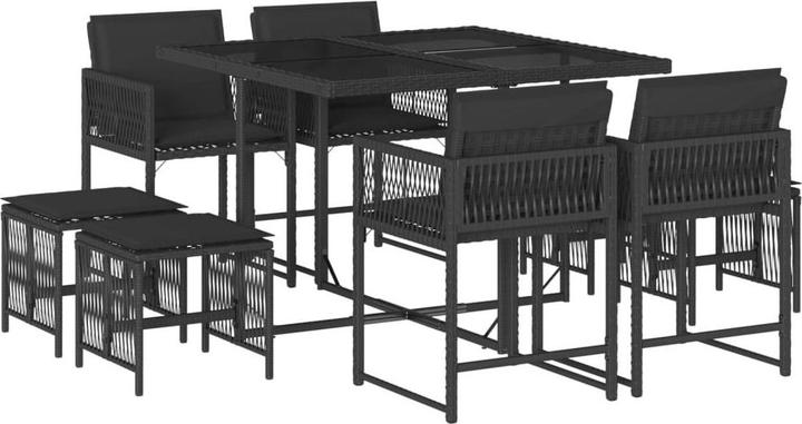 Produktbild vidaXL Garten Essgruppe (110 x 106 x 79 cm)