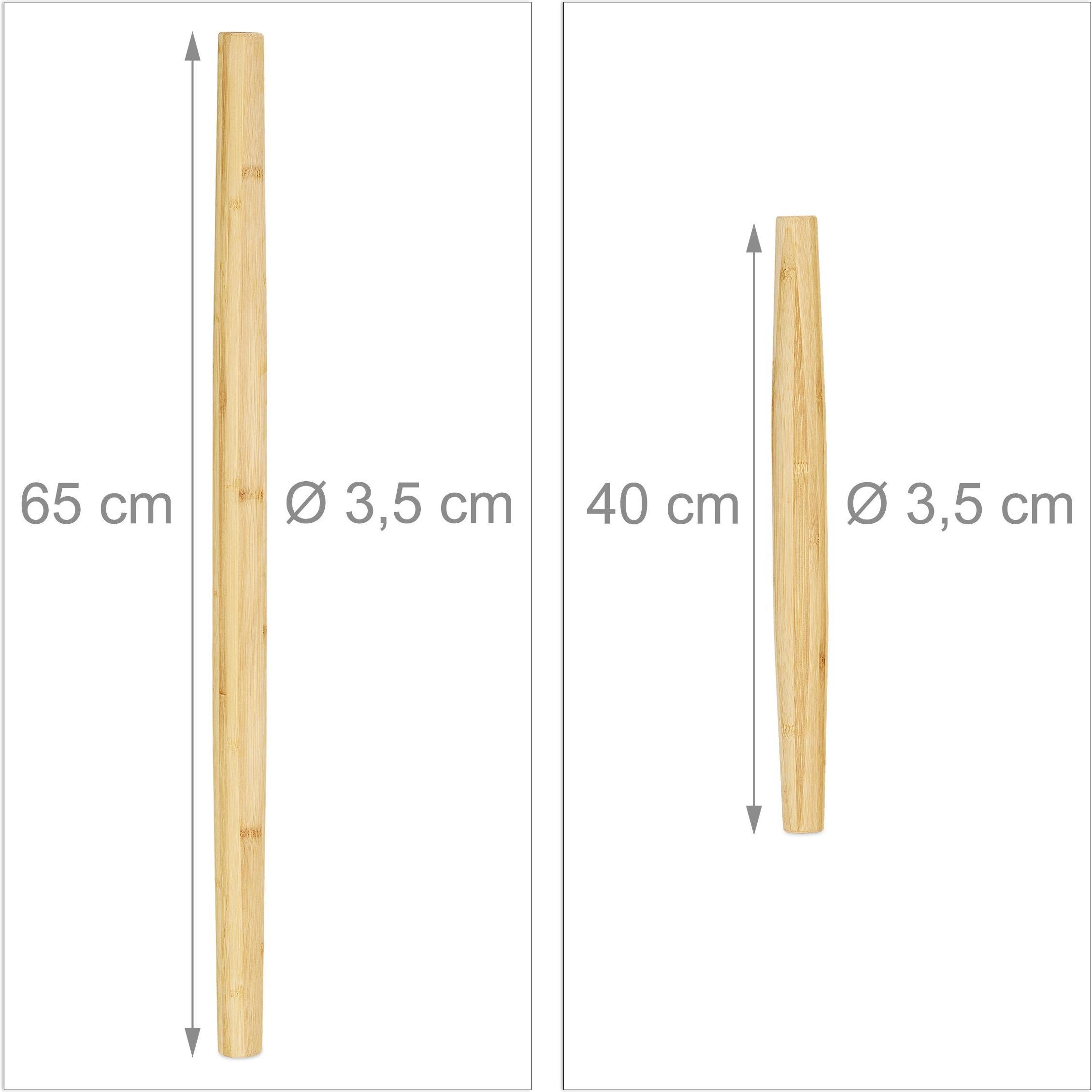 Thumbnail - Relaxdays Teigroller, Wallholz, Braun