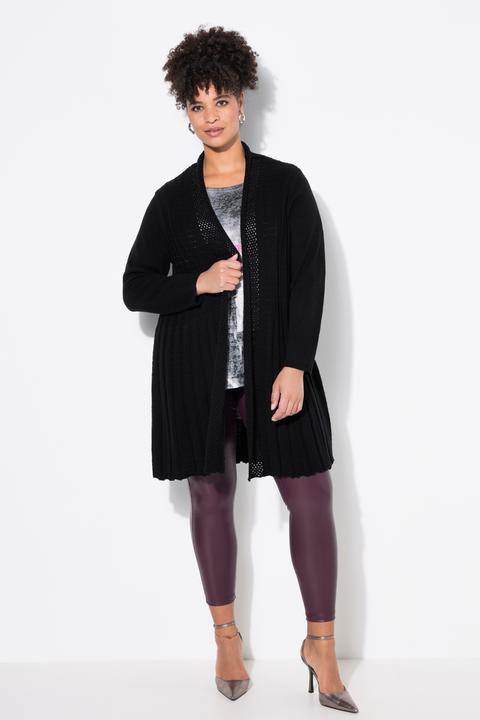 Produktbild Miamoda Strickjacke, A-Linie, Strukturmix (60)