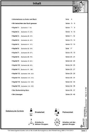 Produktbild Das fliegende Klassenzimmer / Literaturseiten (Deutsch, Rolf Eisel, 2007)
