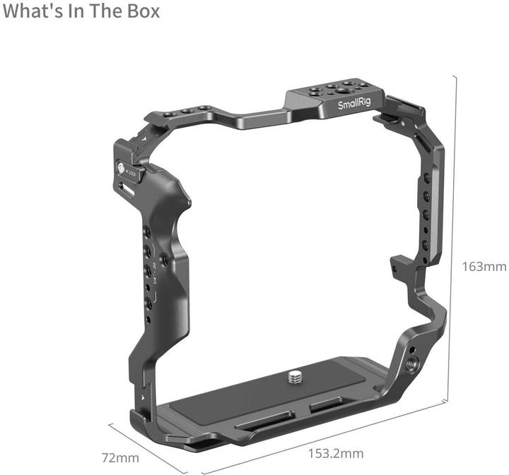 Actual product image SmallRig Cage for Canon EOS R5 Mark II with Cooling Fan CF-R20EP 5092 (Cage)