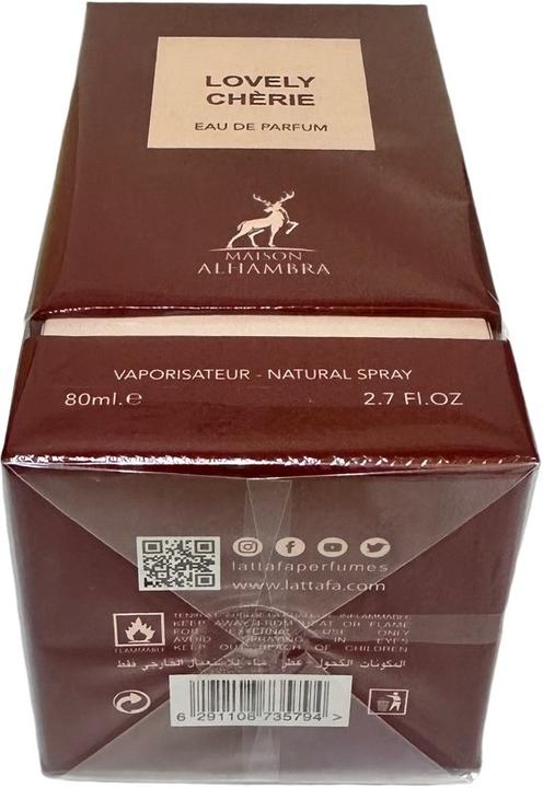 Produktbild Maison Alhambra Forbidden Love (Lovely Chèrie) (Eau de Parfum, 80 ml)