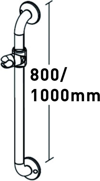Produktbild Diaqua Gleitstange 300 satiniert