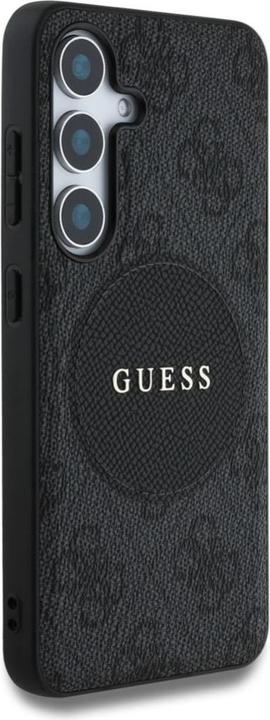 Immagine prodotto Guess Etui 4G Round Patch Classic Logo MagSafe do Samsung Galaxy S25 Plus czarny (Samsung Galaxy S25)