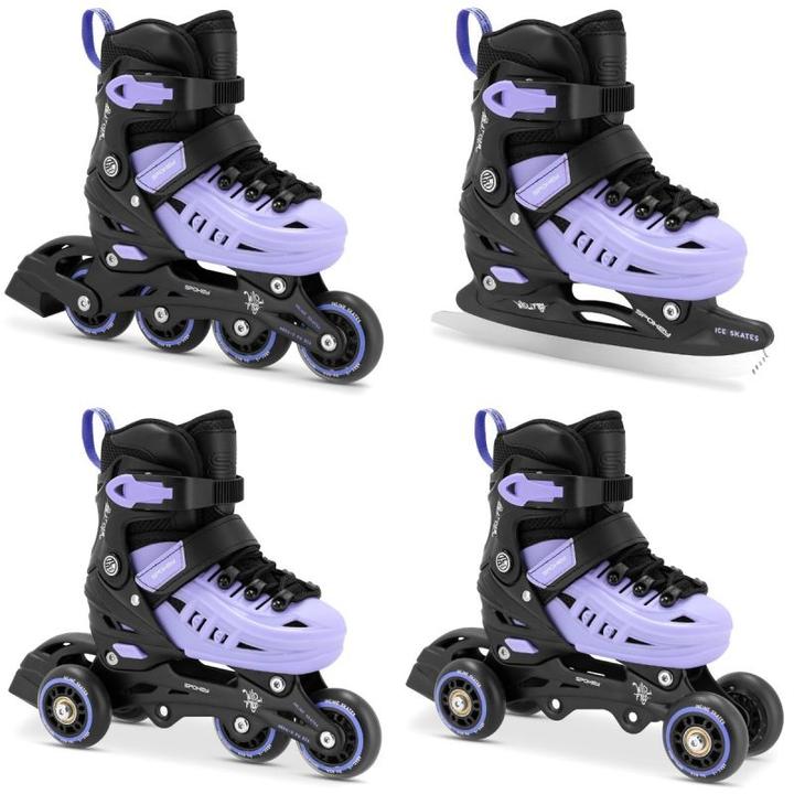 Produktbild Spokey 4in1 4One Jr Inlineskates (34, 35, 36, 37, 38)