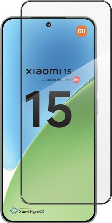 Produktbild Screenguard Full Screen Panzerglas Schutzfolie 2.5D 9H (1 Stk., Xiaomi 15)