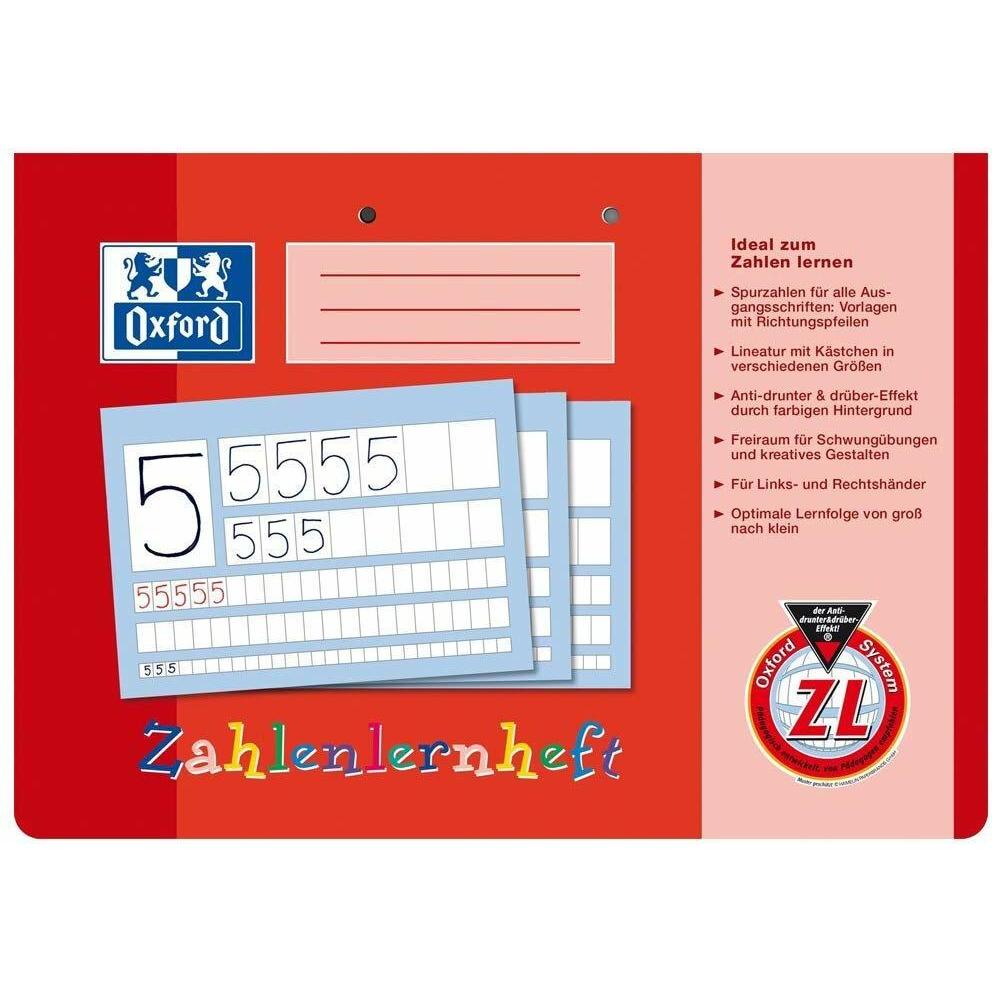 Oxford, Quaderni + Bloc Notes, Quaderno Dei Numeri, A4 Orizzontale (A4)