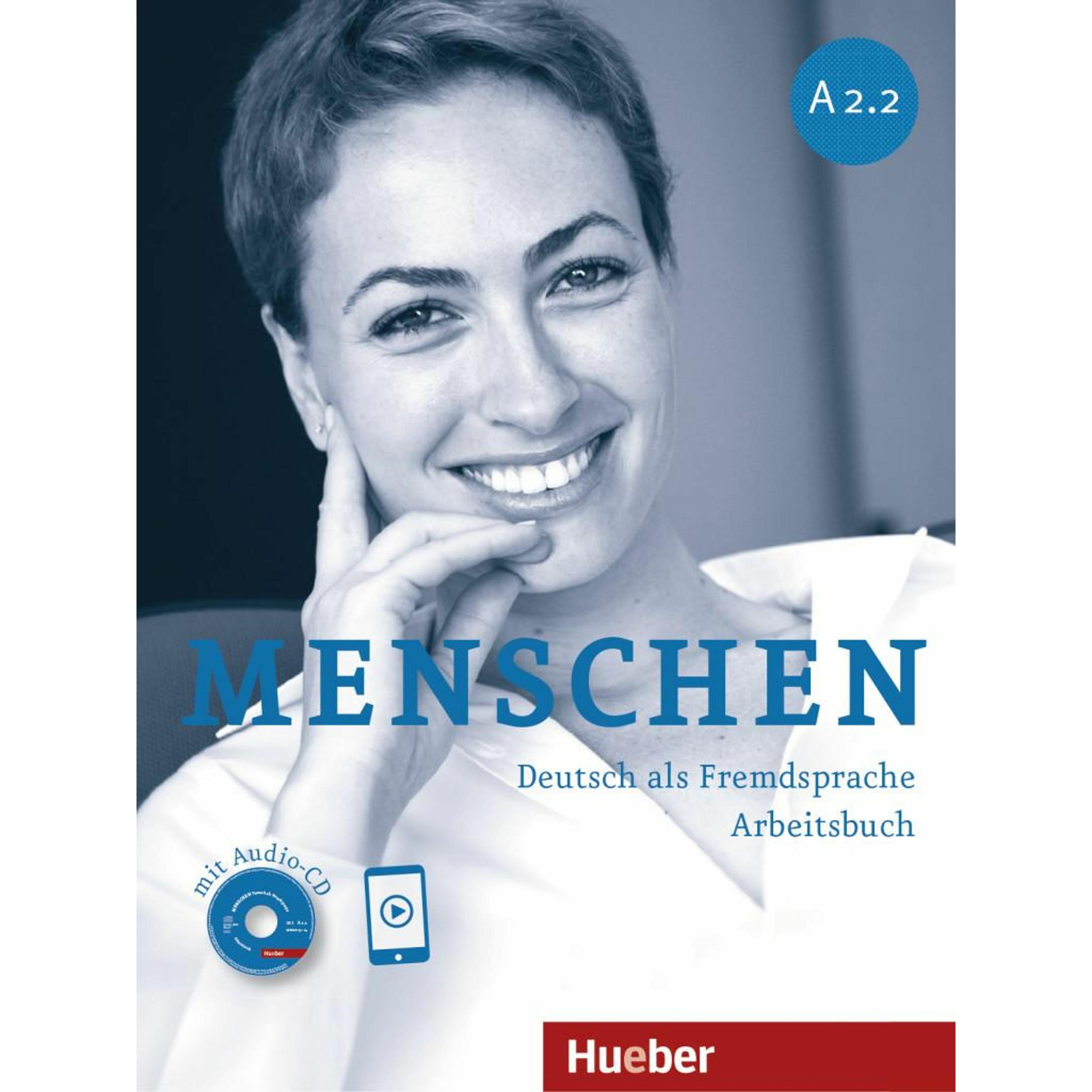 Menschen A2/2. Arbeitsbuch mit Audio-CD, Schulbücher von Angela Pude
