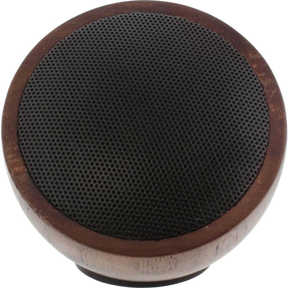 InLine Woodwoom (7 h, Akkubetrieb), Bluetooth Lautsprecher, Braun, Schwarz
