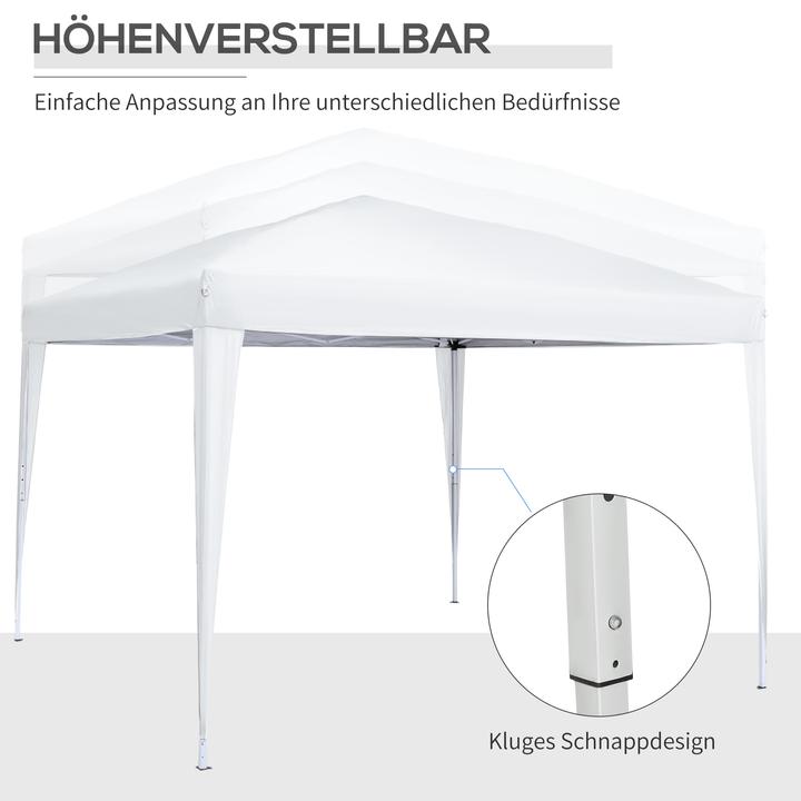 Actual product image Outsunny Folding pavilion (295 cm, 295 cm)