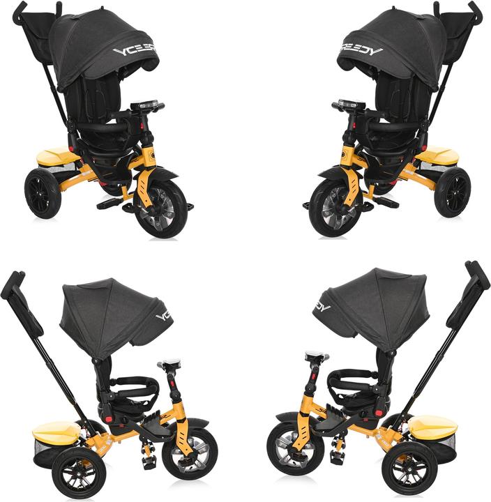 Actual product image Lorelli Tricycle Speedy pneumatic tires music