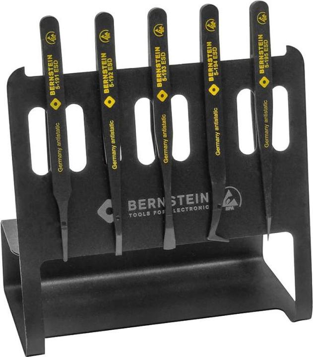 Image du produit Bernstein Jeu de pincettes 5 pièces 5-090 V