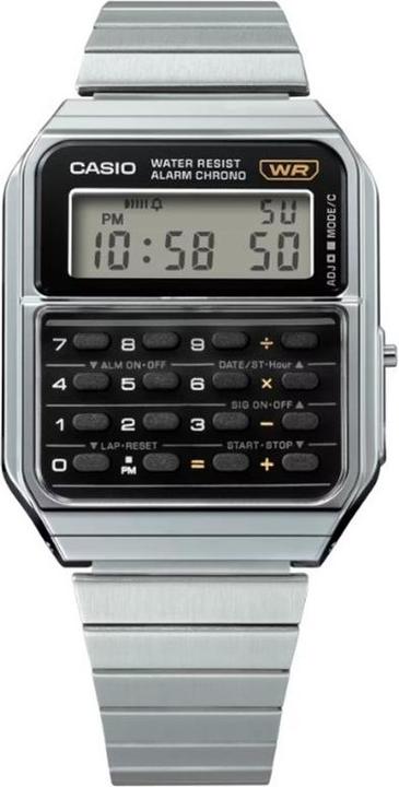 Actual product image Casio CA-500WE-7BEF (Digital watch, Chronograph, 34 mm)