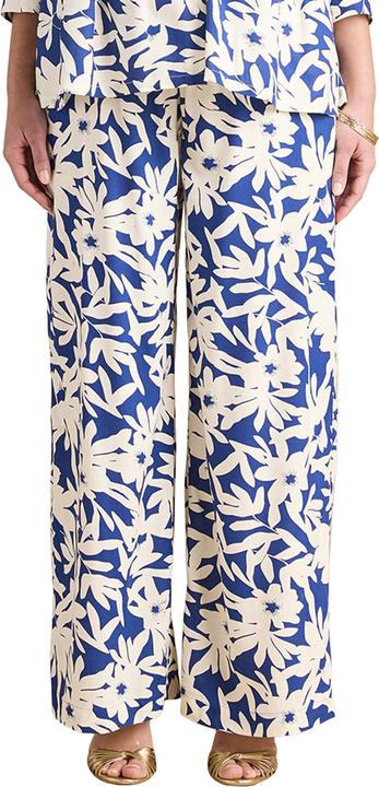 Actual product image Envie de Fraise Weite Umstandshose mit Blumenprint, hoher Bund (40)
