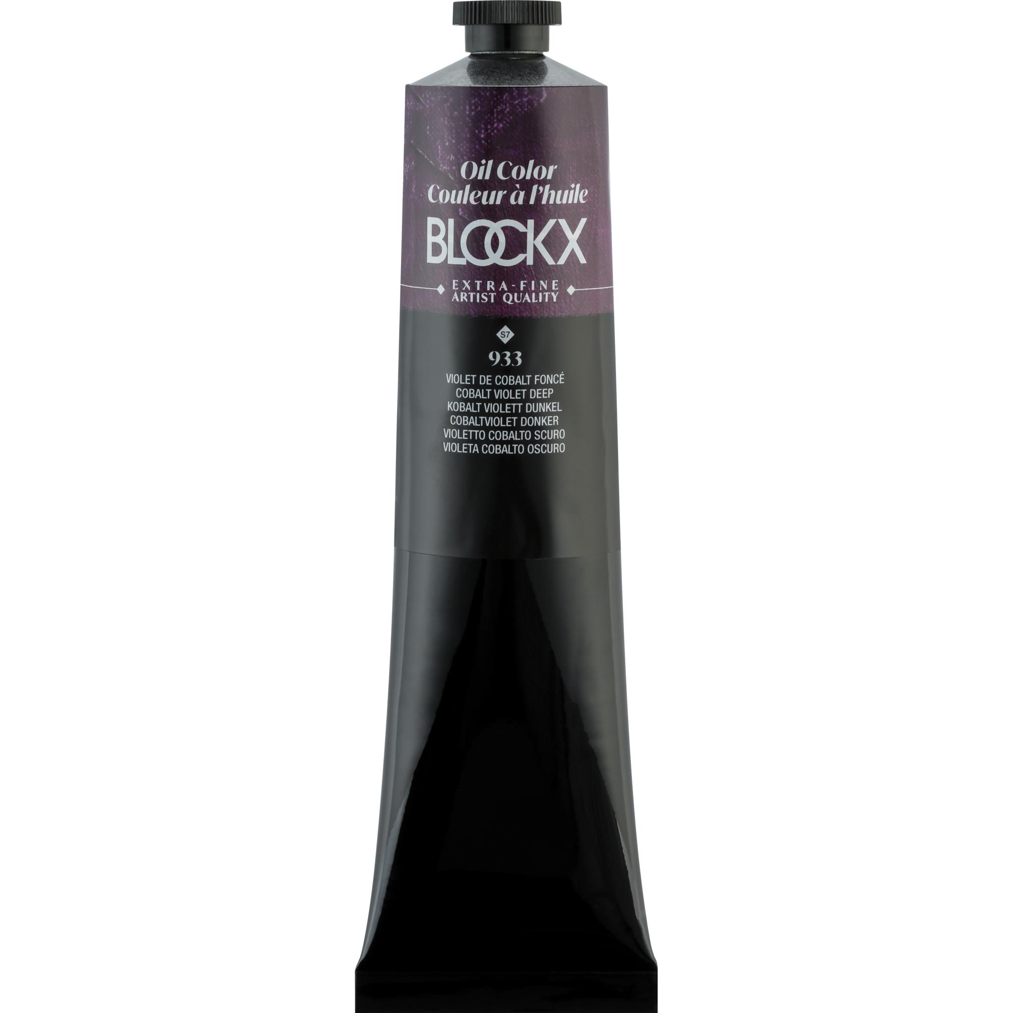 Thumbnail - BlockX, Künstlerfarbe + Bastelfarbe, Extrafeine Ölfarbe (Kobaltviolett Dunkel, 200 ml)
