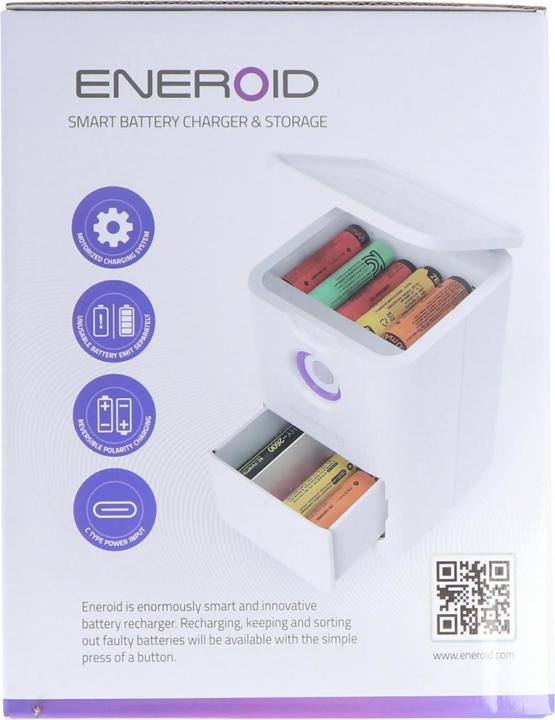 Image du produit Eneroid Chargeur de piles rondes (1 pcs, 18650, Chargeurs sans batterie)