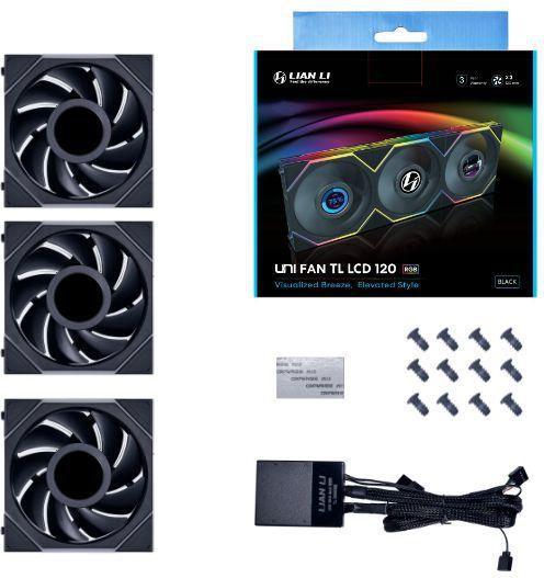 Image du produit Lian-Li Uni Fan Tl LCD (120 mm, 3 x)