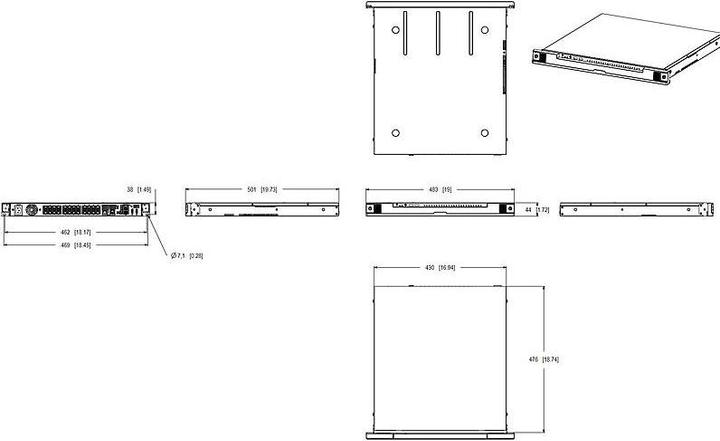 Produktbild Axis S2216 Mk II 8 TB (Netzteil)