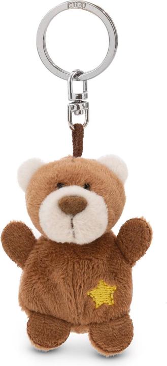 Image du produit Magni NICI Schlüsselanhänger Bär braun mit Stern 5cm