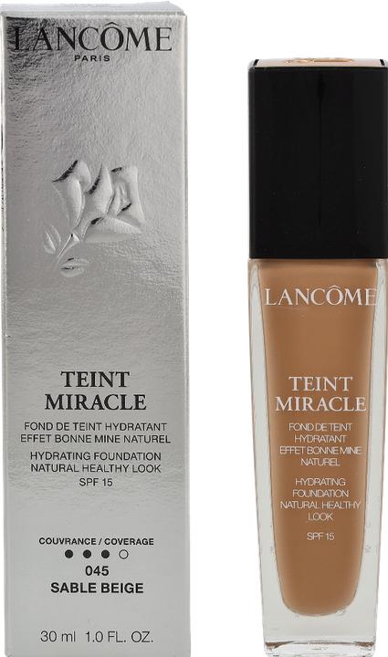 Actual product image Lancôme Complexion Miracle Fluide (045 Sable Beige)