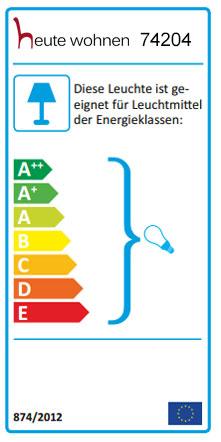Energy Label Jamb Industrial (E27)