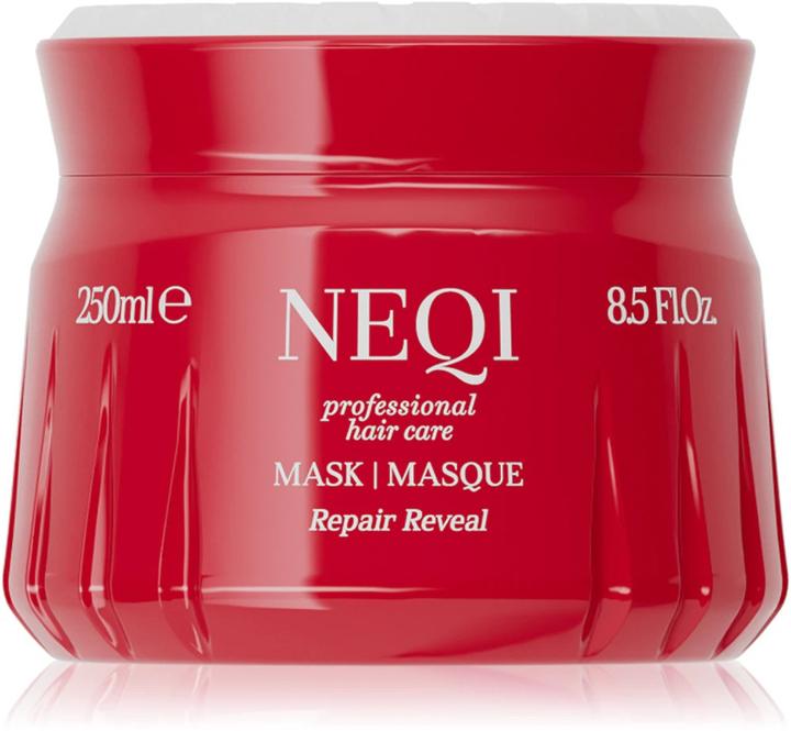 Neqi Repair Reveal Mask Repairs Deep Hair Damage Sulfate-Free Professional Care at Home 250ml (250 ml)
