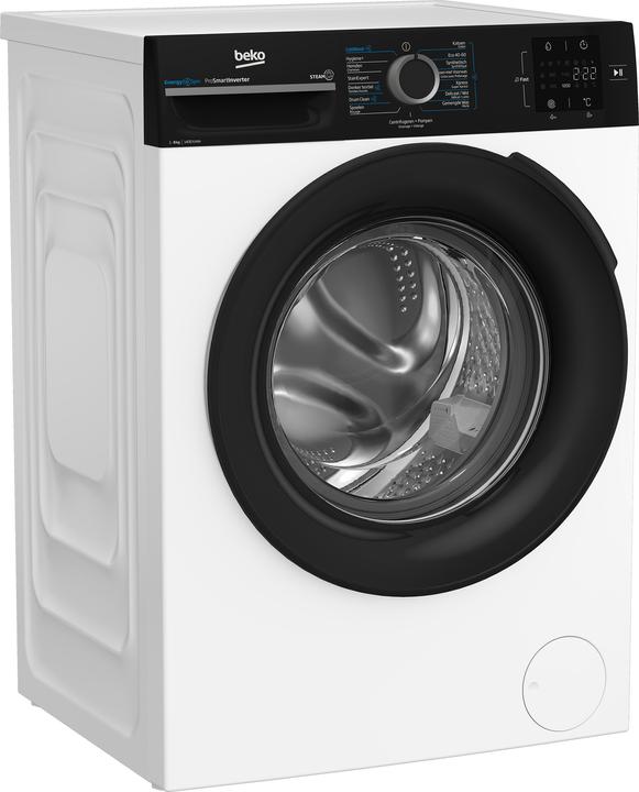 Actual product image Beko BM3WFT3841B SteamCure (457100004800) (8 kg, Left)