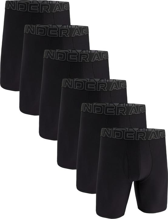 Under Armour Boxershort Sportlich Figurbetont UA PERFORMANCE TECH - SOLID 9 IN 6PK (XL, confezione da 6)