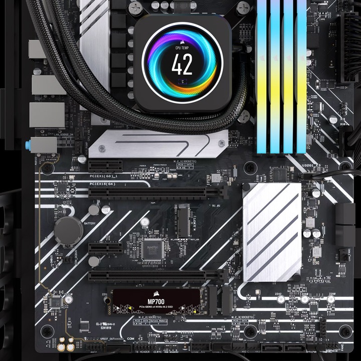 Productafbeelding Corsair MP700 (1000 GB, M.2 2280)