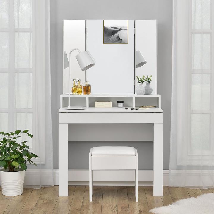 Produktbild Juskys Schminkhocker Melly