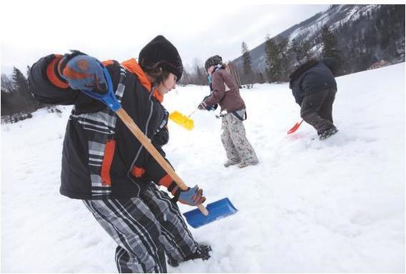Actual product image Prosperplast Snow shovel BOBO