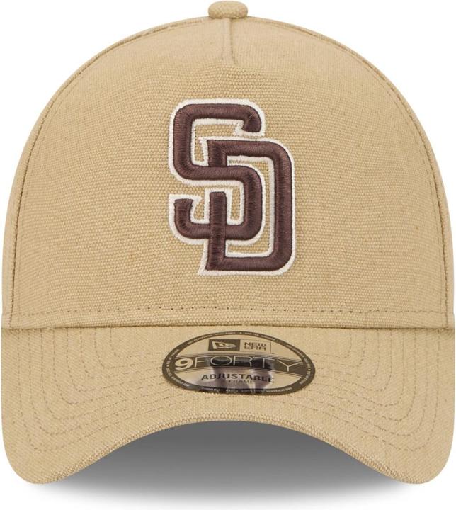 Image du produit New Era A-Frame Trucker Lin Cap - San Diego Padres beige (Taille unique)