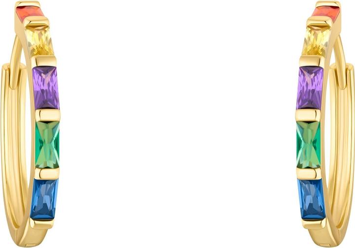 Image du produit S.Oliver Boucles d'oreilles pour femmes, argent 925 Sterling, zirconium (synth.) (Argent 925)