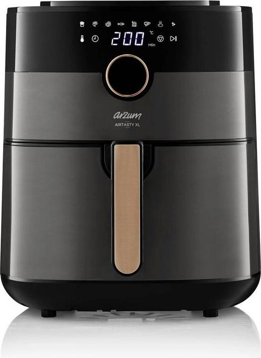 Produktbild Arzum AIRTASTY XL Heissluft-Fritteuse 6 l 1750 W mit Display, Timerfunktion Schwa