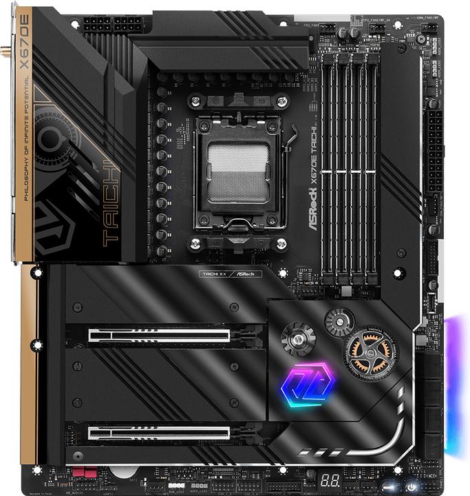 Produktbild AsRock X670E Taichi (AM5, AMD X670, E-ATX)