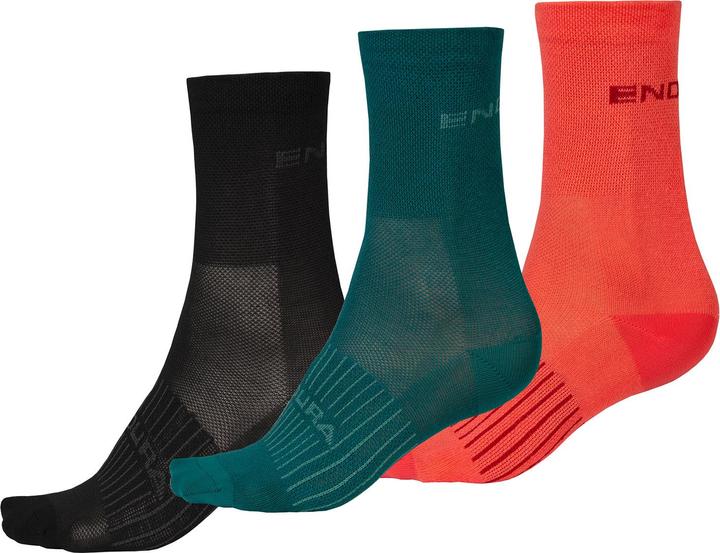 Actual product image Endura Ladies Coolmax® Race socks (three-pack) (One size)