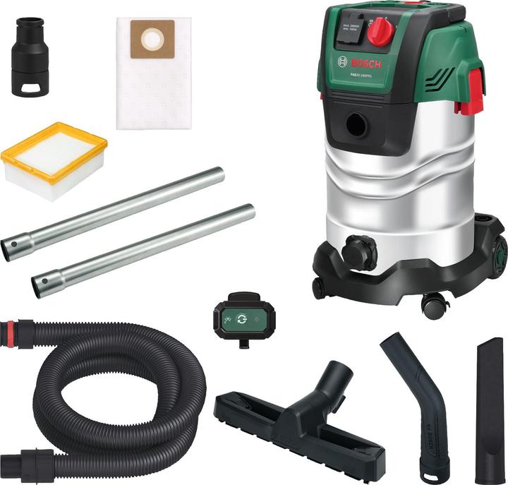Bosch Hausgeräte PAS30-240PRS Staubsauger mit Zubehörset