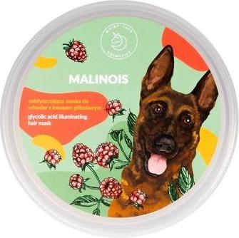 Produktbild Hairy Tale Malinois nabłyszczająca maska do włosów z kwasem glikolowym 200ml (200 ml)