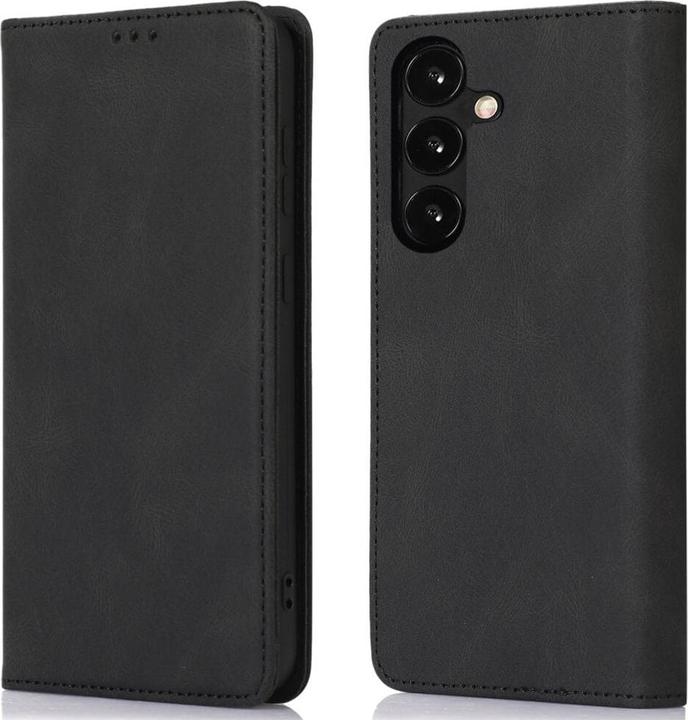 Actual product image Cover-Discount Vintage flip case cover purple (Samsung Galaxy S24)