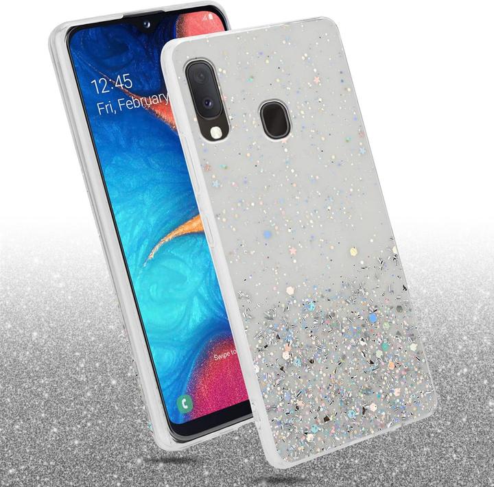 Produktbild Cadorabo TPU Cover funkelnder Glitter (Samsung Galaxy A20e, Samsung Galaxy A10e)